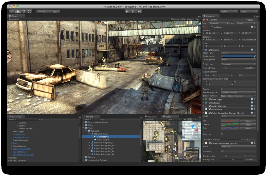 Unity 3D Game Engine